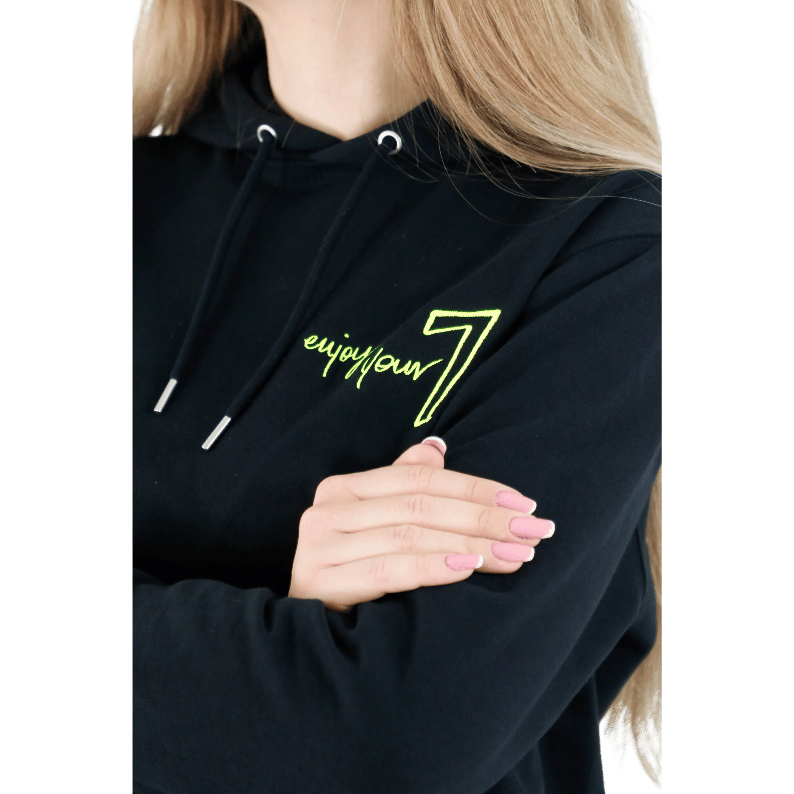 Czarne Dresy OVERSIZE z haftem “7” Wings x Paprocki & Brzozowski UNISEX - Image 8