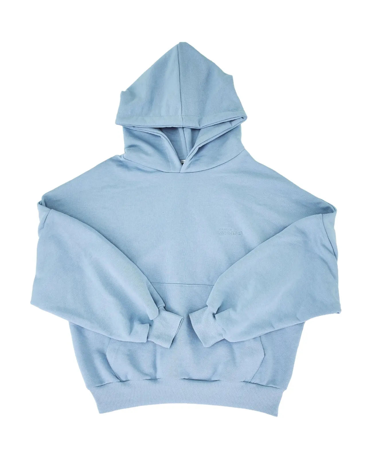 Damska bluza oversize UNLEASH WINGS PASTEL BLUE - Image 3