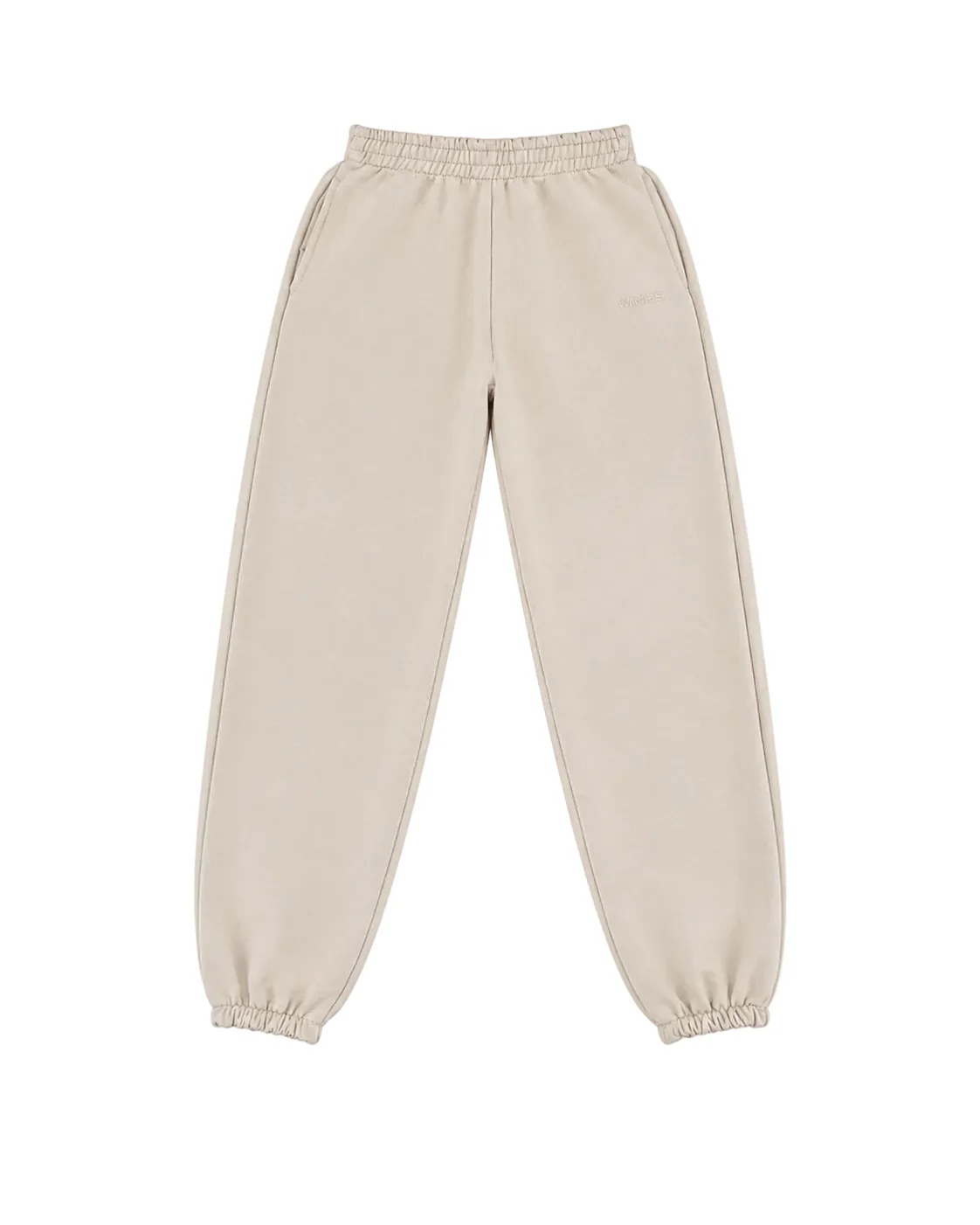 Damskie spodnie dresowe oversize UNLEASH WINGS BEIGE - Image 5