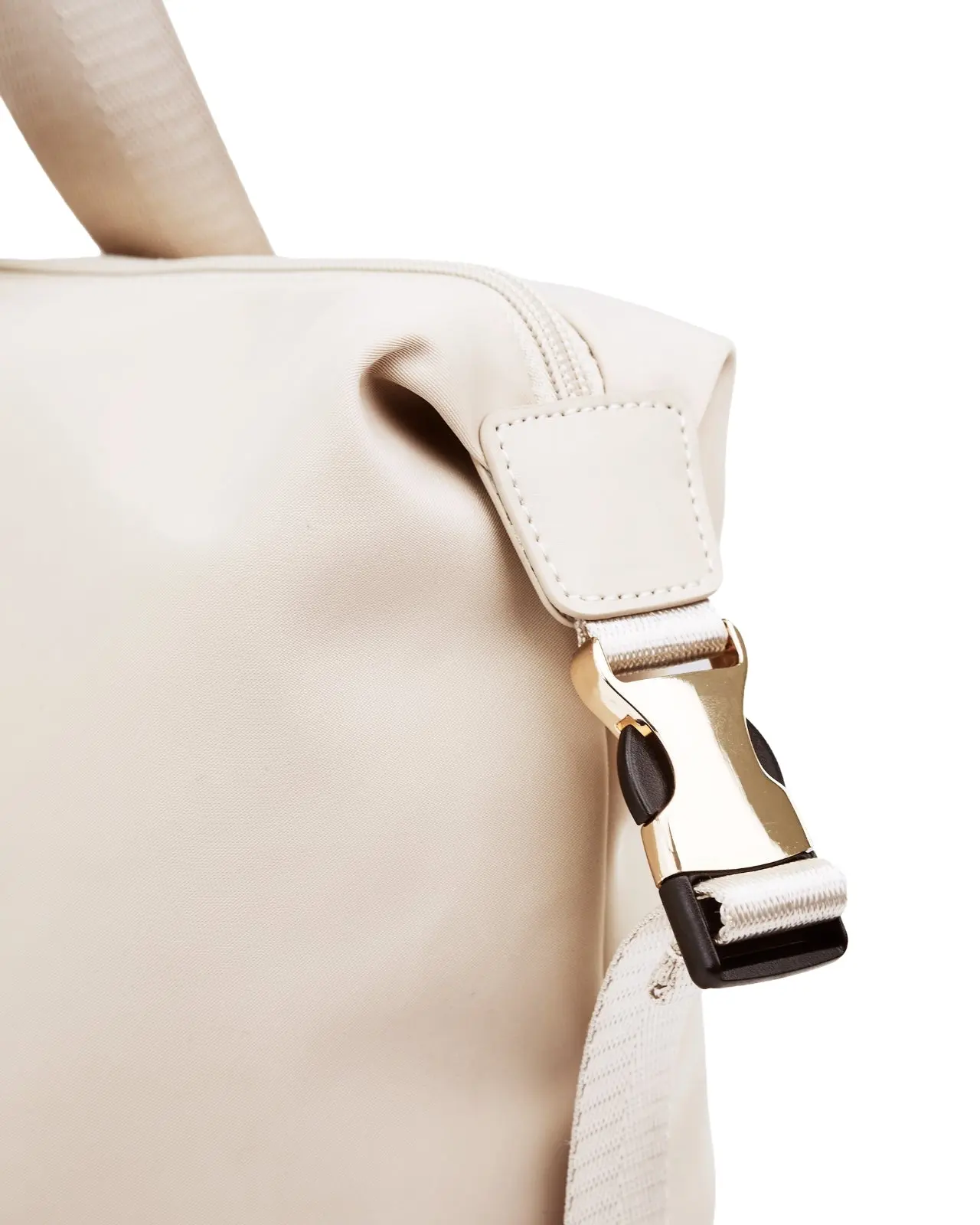 Duża torba damska ROSELLA z funkcją poszerzania BEIGE - Image 9