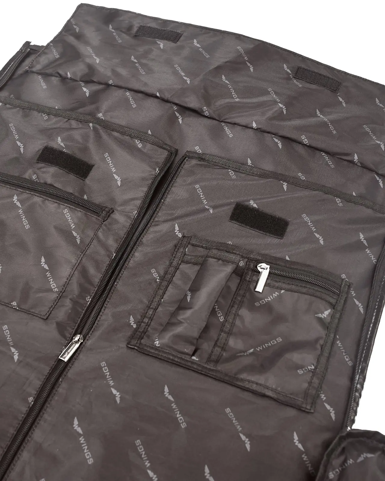 Elegancka torba na garnitur 2w1 WINGS BLACK - Image 11