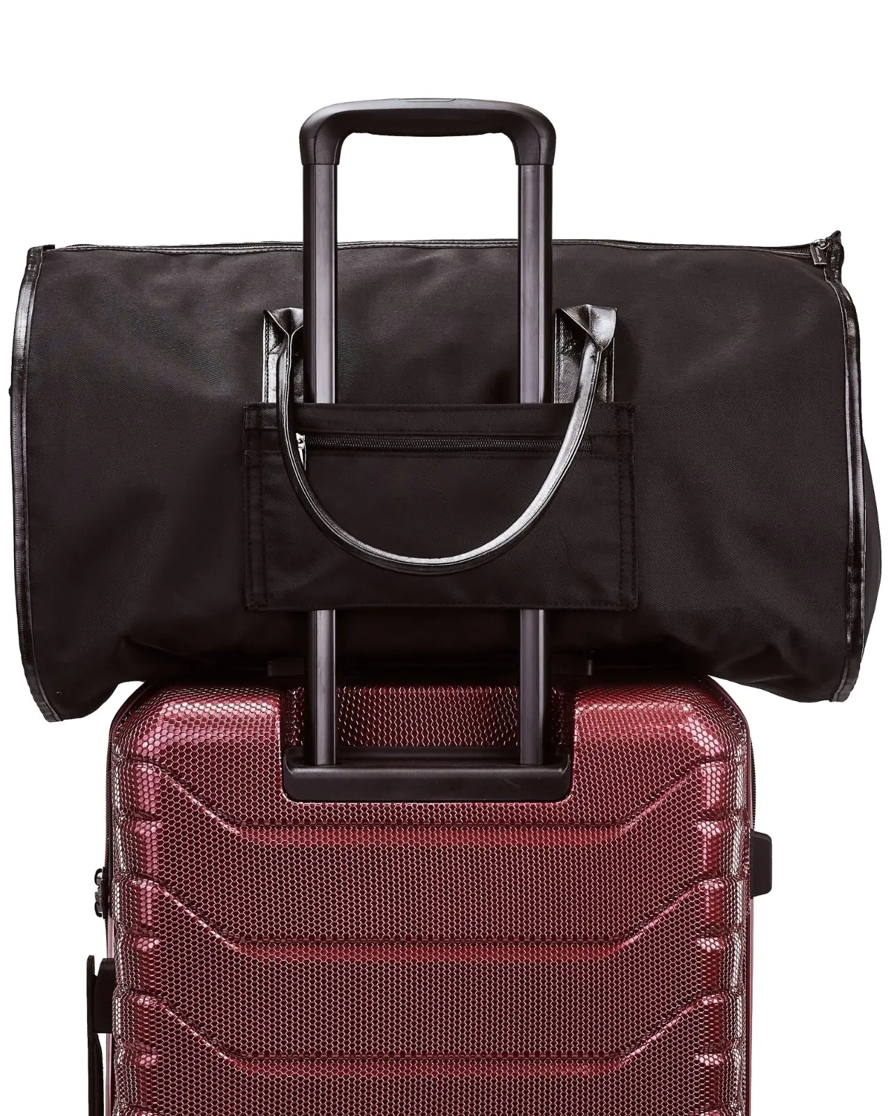 Elegancka torba na garnitur 2w1 WINGS BLACK - Image 9