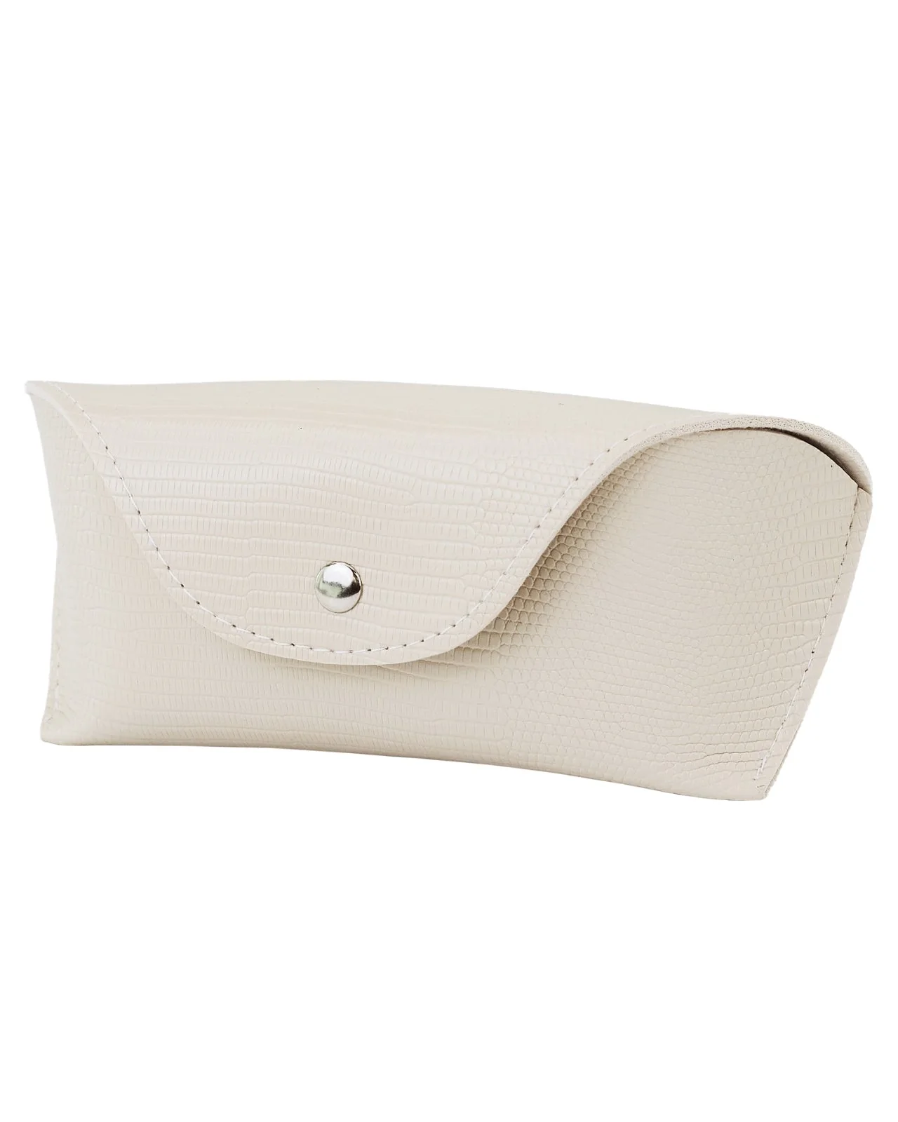 Eleganckie etui WINGS na okulary - BEIGE - Image 3