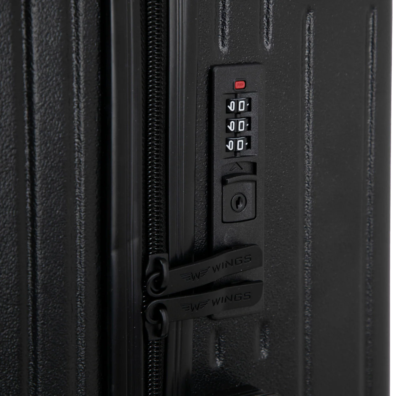 Komplet 3 WALIZEK Wings ABS+ Customized BLACK SLAY - Image 9