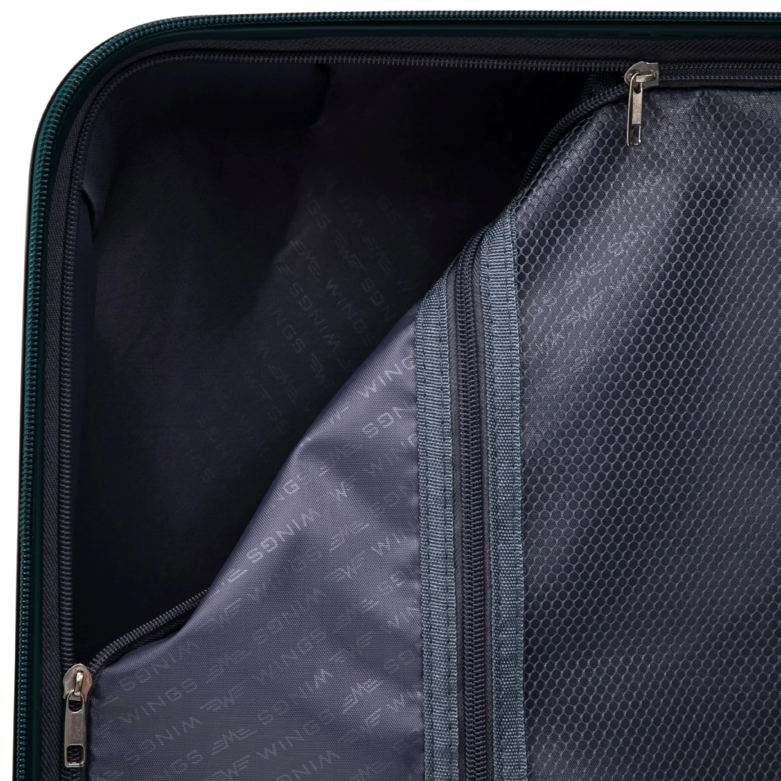 Komplet 3 walizek Wings COCKATIEL polipropylen DARK GREEN - Image 13