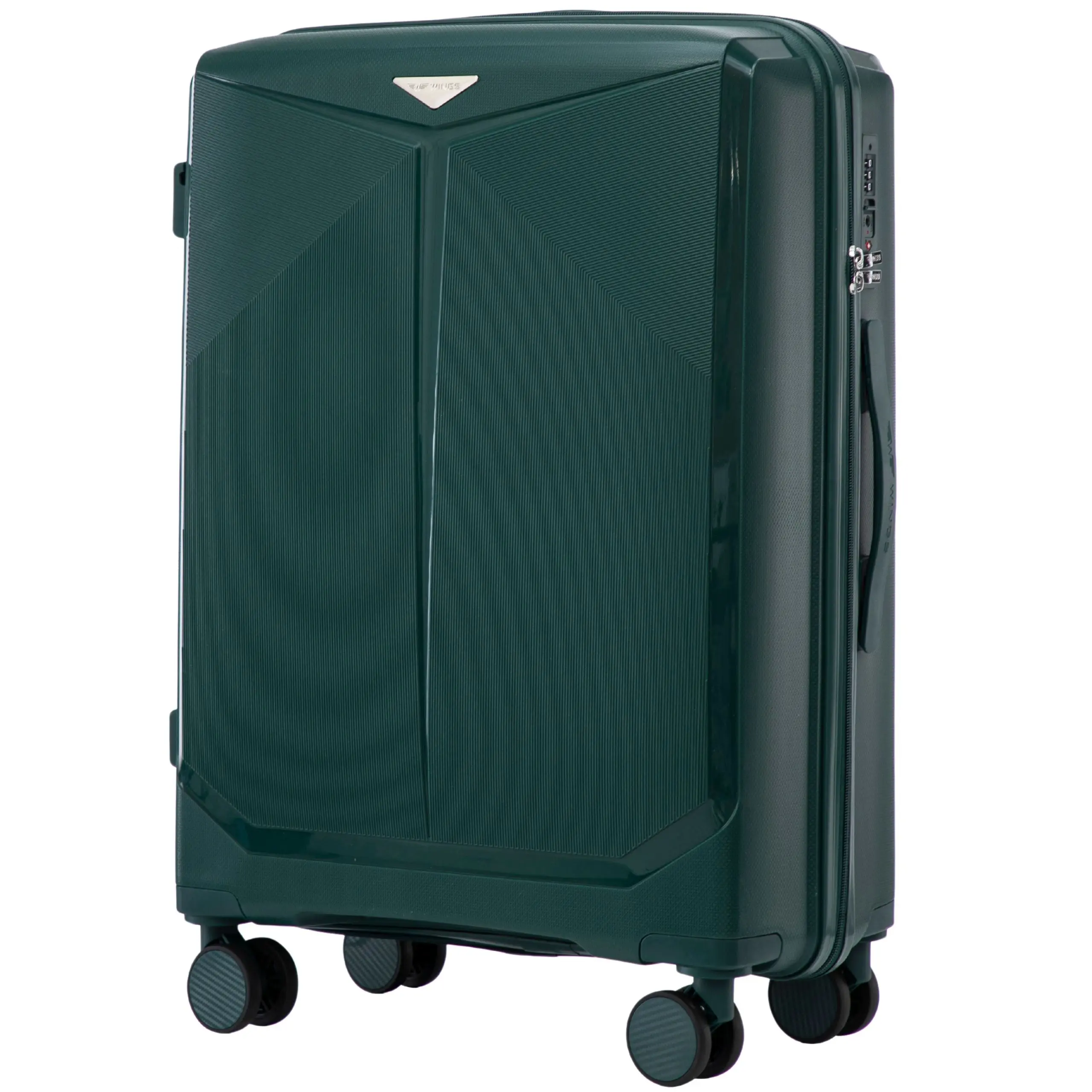 Komplet 3 walizek Wings COCKATIEL polipropylen DARK GREEN - Image 3