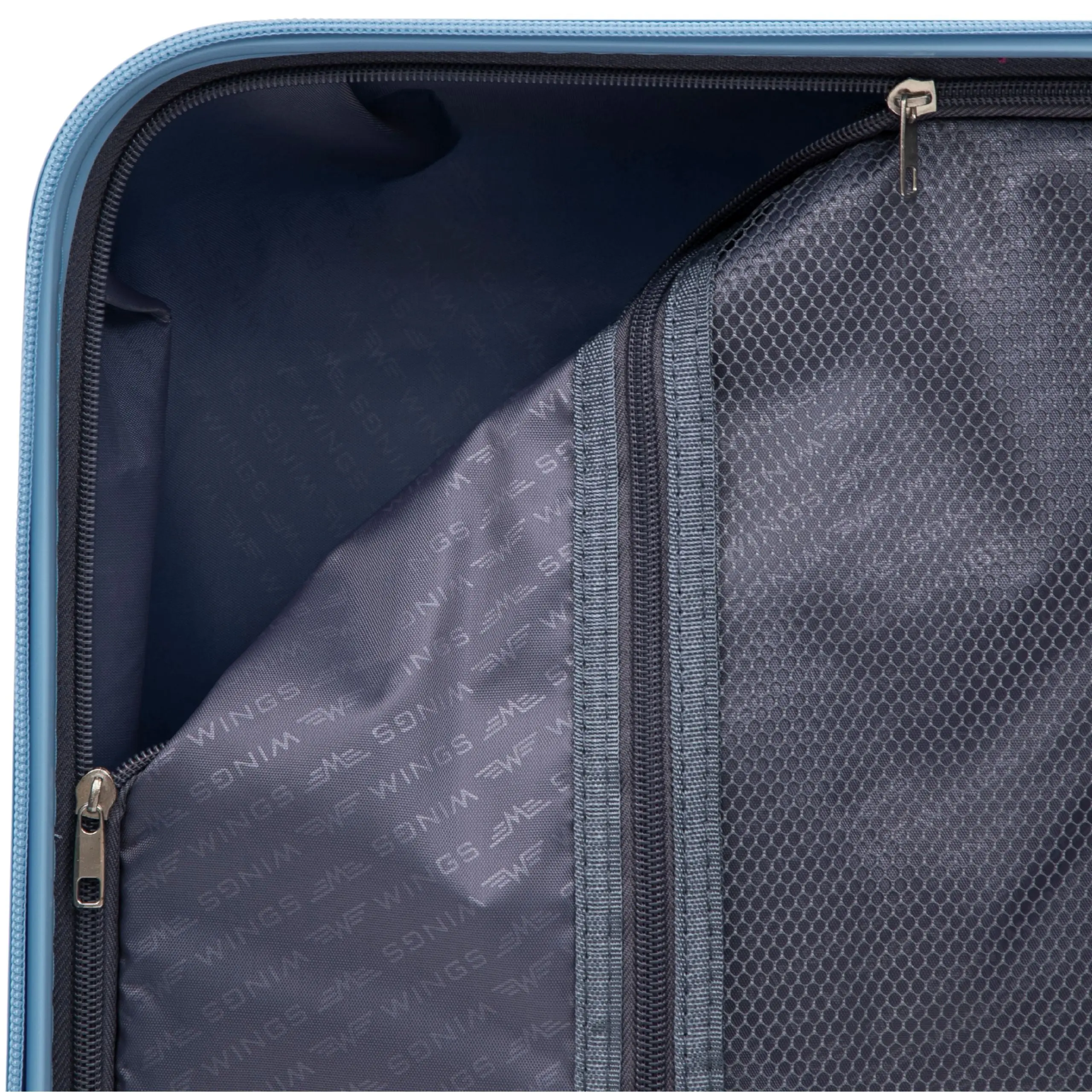 Komplet 3 walizek Wings COCKATIEL polipropylen LIGHT BLUE - Image 13
