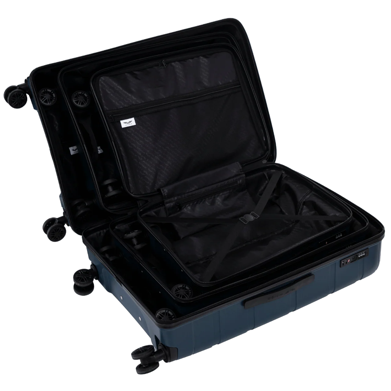 Komplet 3 walizek Wings HAWFINCH 2.0  polipropylen BLUE - Image 6