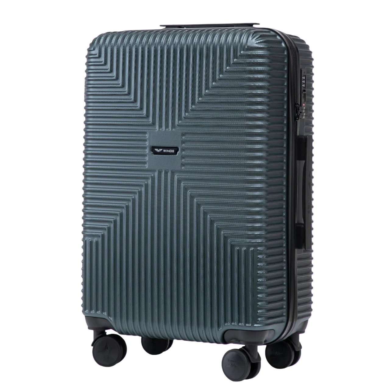 Komplet 3 walizek WINGS PC ECO JACKDAW DARK GREEN - Image 4