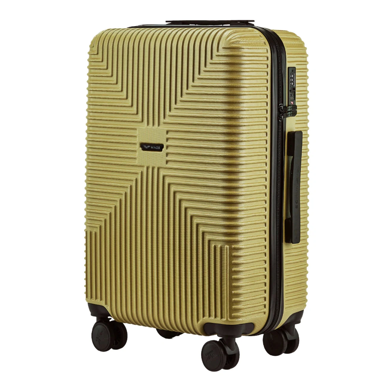 Komplet 3 walizek WINGS PC ECO JACKDAW TEA GREEN - Image 3