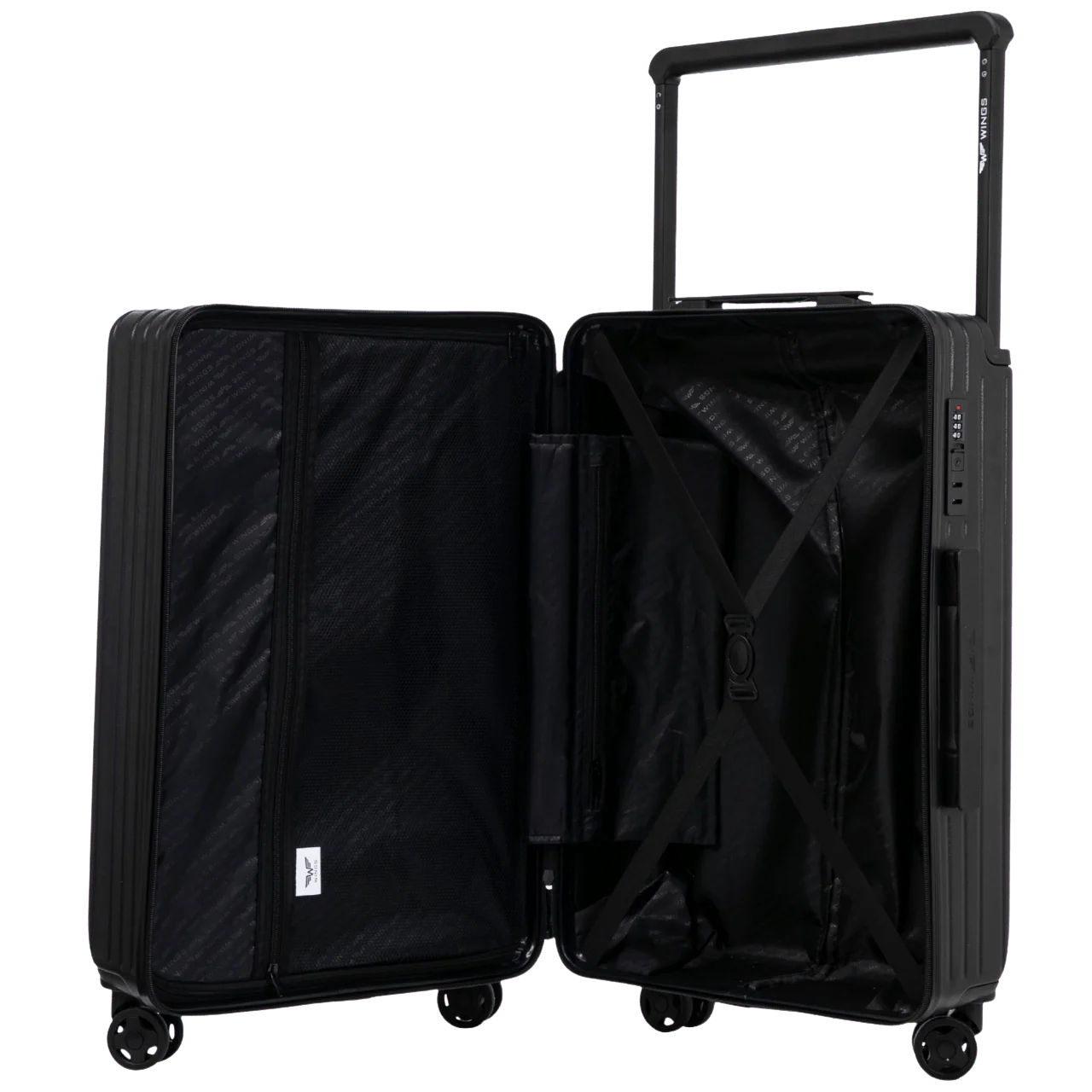 Komplet 3 WALIZEK Wings x TUSE Customized GIRL BLACK - Image 7