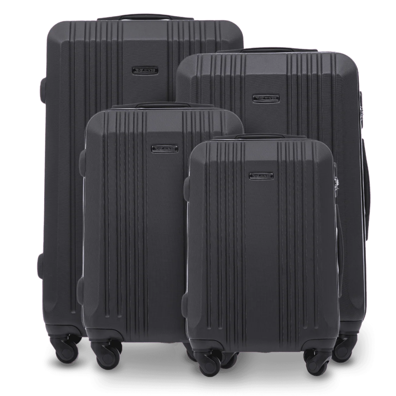 Komplet 4 walizek Wings KESTREL BLACK