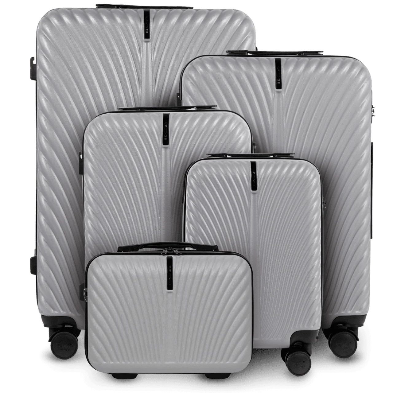 Komplet 5 WALIZEK Wings SWAN GREY