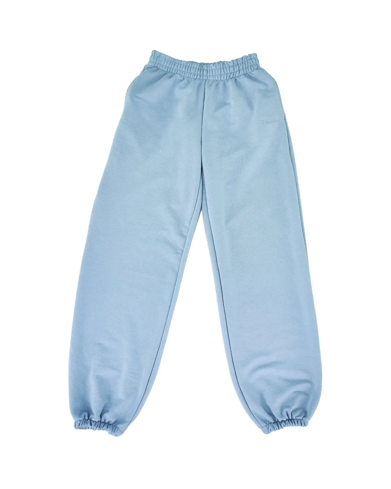 Komplet dresowy WINGS UNLEASH damski oversize bawełna PASTEL BLUE - Image 8