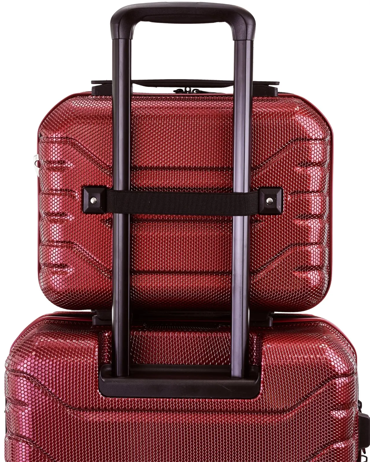 Kuferek podróżny Wings CRAKE kosmetyczka 14" WINE RED - Image 7