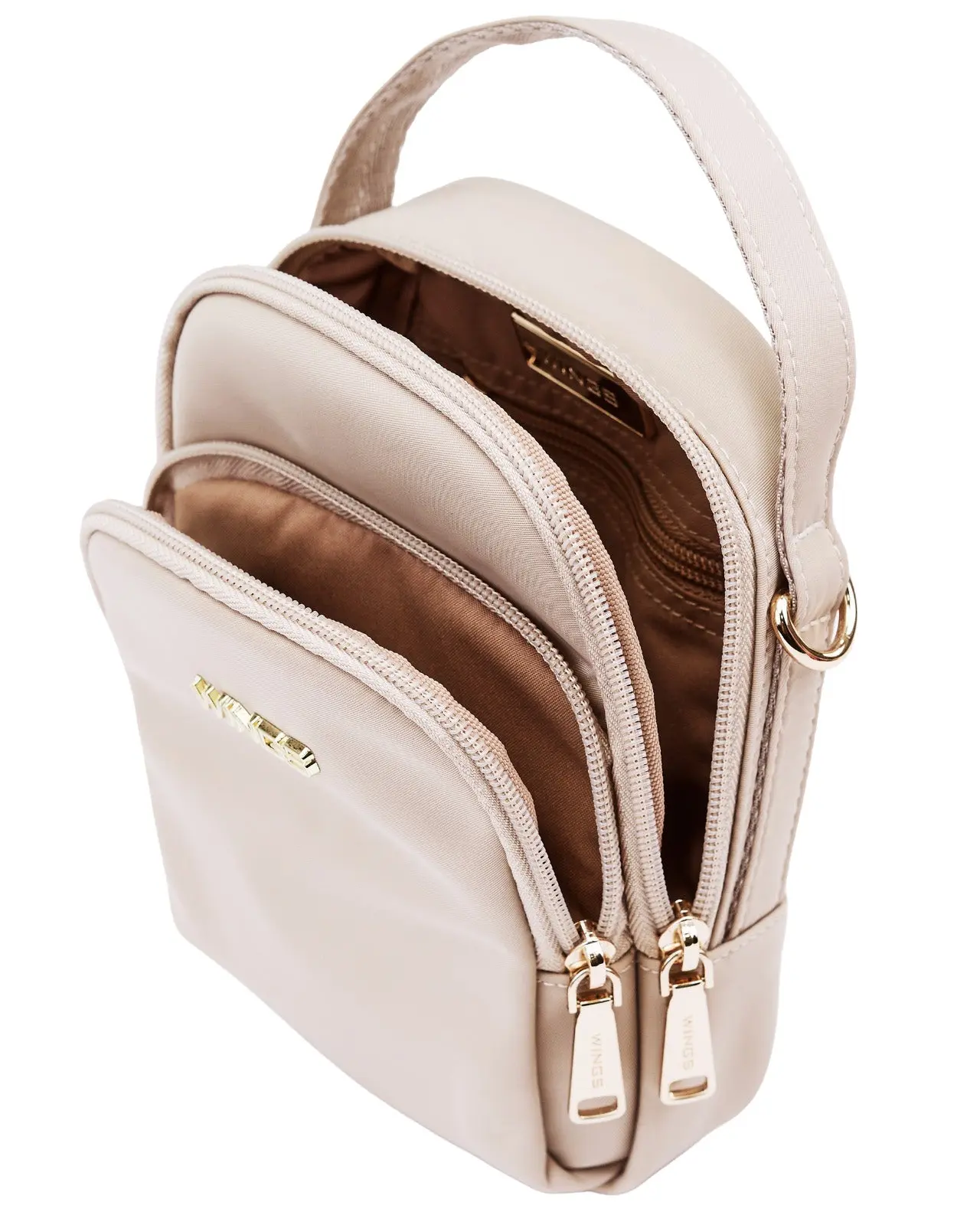 Mała torba crossbody ROSELLA BEIGE - Image 7