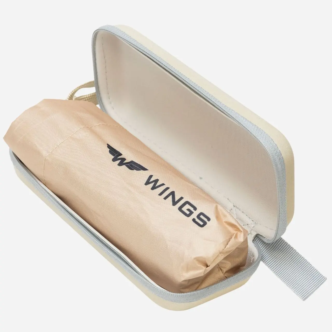 Parasolka kieszonkowa WINGS KHAKI - Image 3