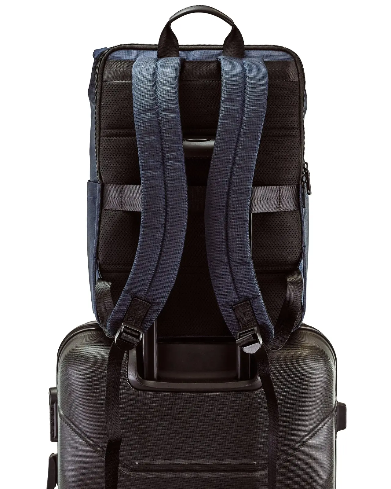 Plecak męski BRANT WINGS na laptop 17 cali podróżny 22L DARK BLUE - Image 14