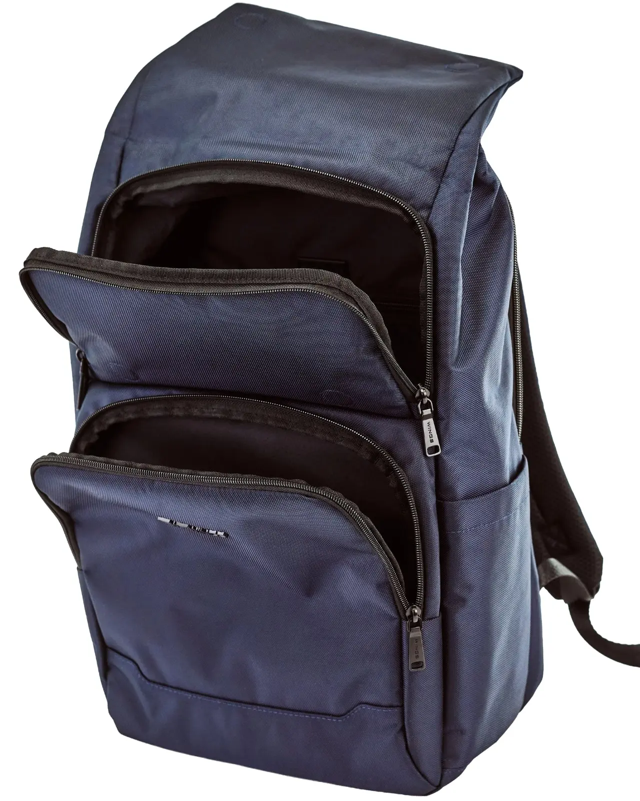 Plecak męski BRANT WINGS na laptop 17 cali podróżny 22L DARK BLUE - Image 4