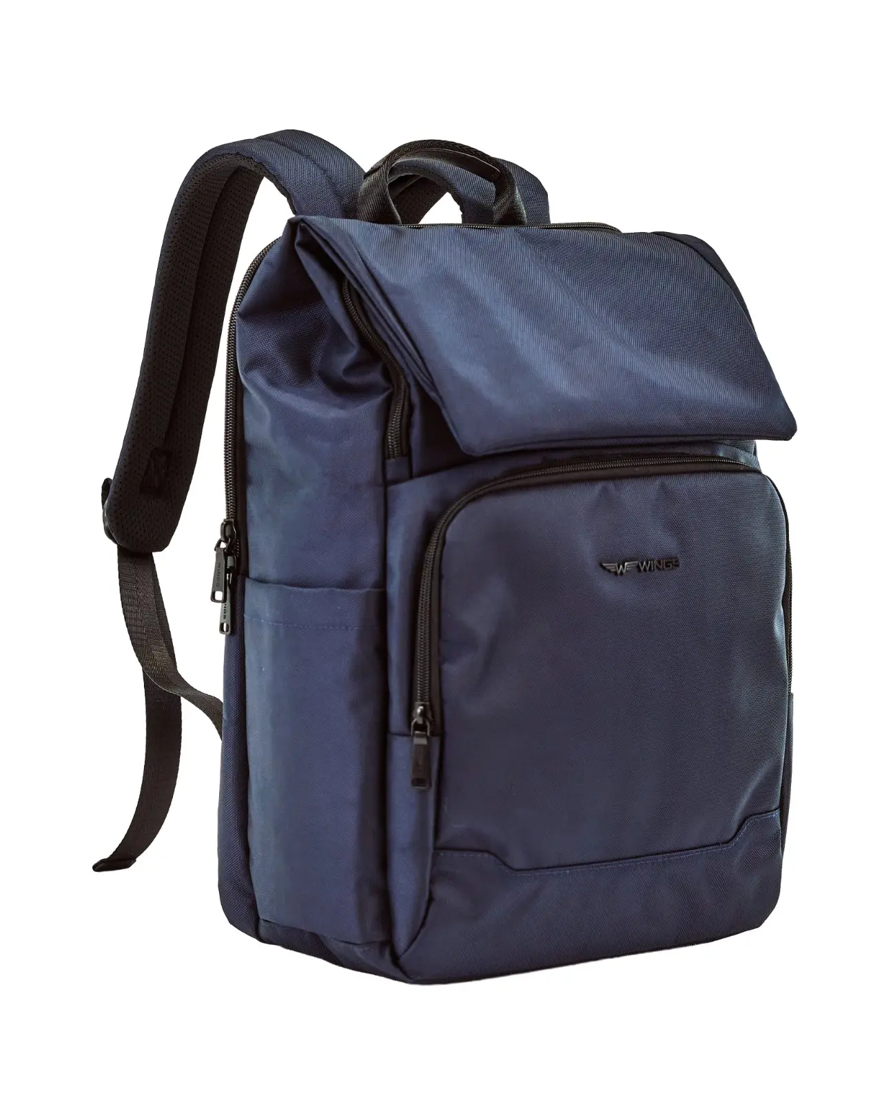 Plecak męski BRANT WINGS na laptop 17 cali podróżny 22L DARK BLUE - Image 6