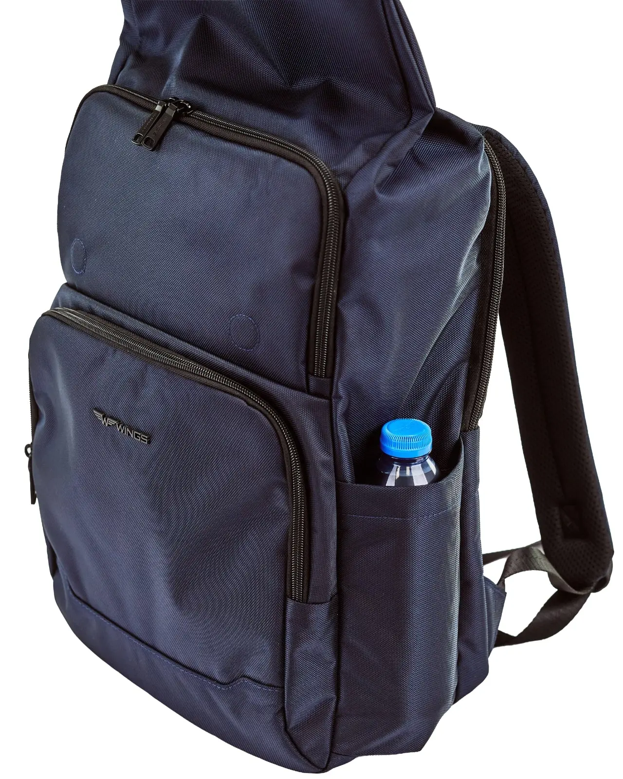 Plecak męski BRANT WINGS na laptop 17 cali podróżny 22L DARK BLUE - Image 9