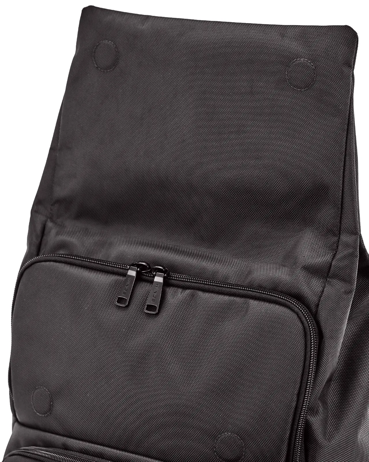 Plecak męski BRANT WINGS na laptop 17 cali podróżny 22L BLACK - Image 7