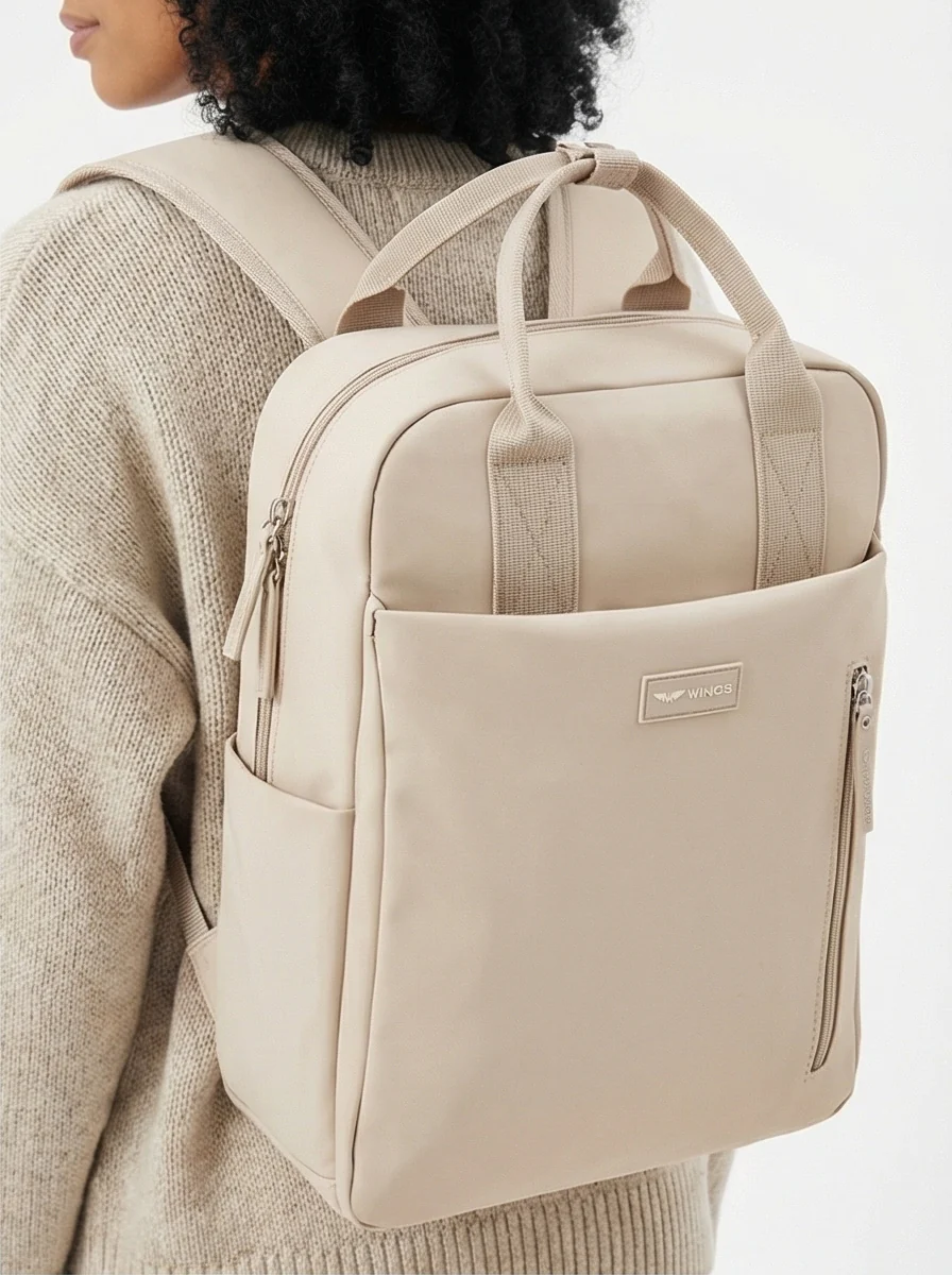 Plecak miejski 14L WINGS TROGON BEIGE - Image 3