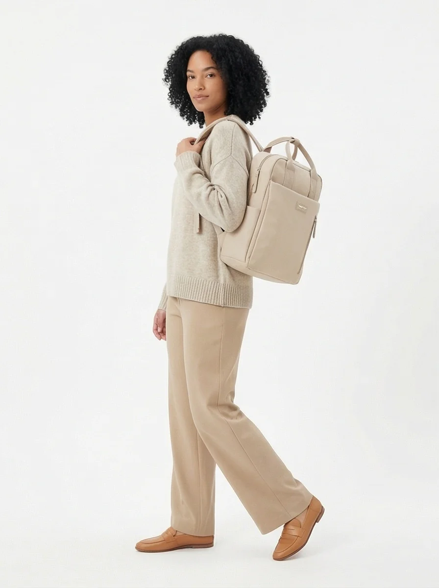 Plecak miejski 14L WINGS TROGON BEIGE - Image 4