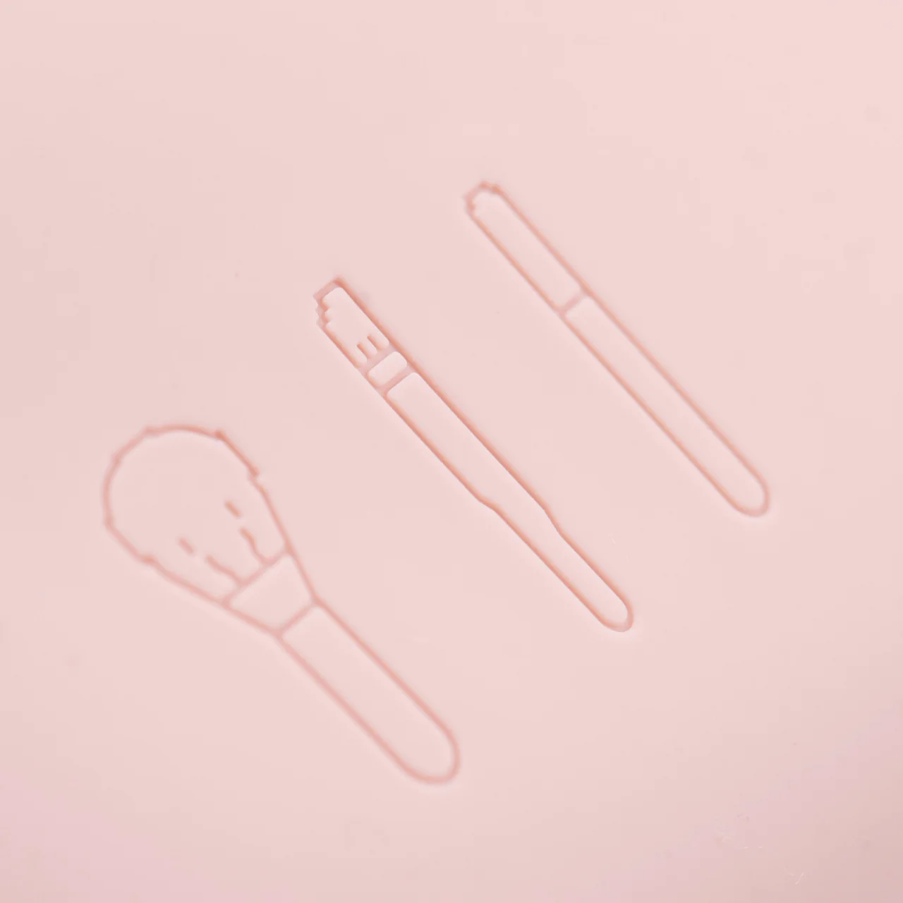 Silikonowe etui podróżne na pędzle PINK - Image 2