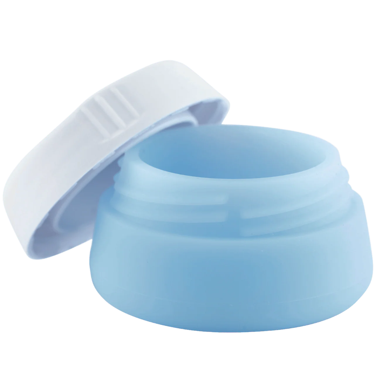 Silikonowy słoiczek podróżny na krem 22ml BLUE - Image 2