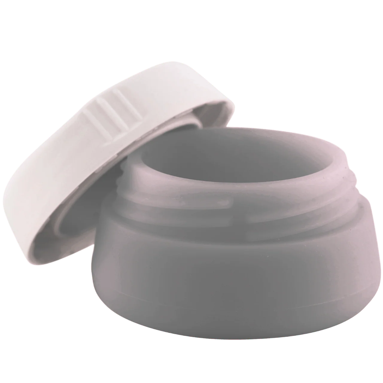 Silikonowy słoiczek podróżny na krem 22ml GREY - Image 2