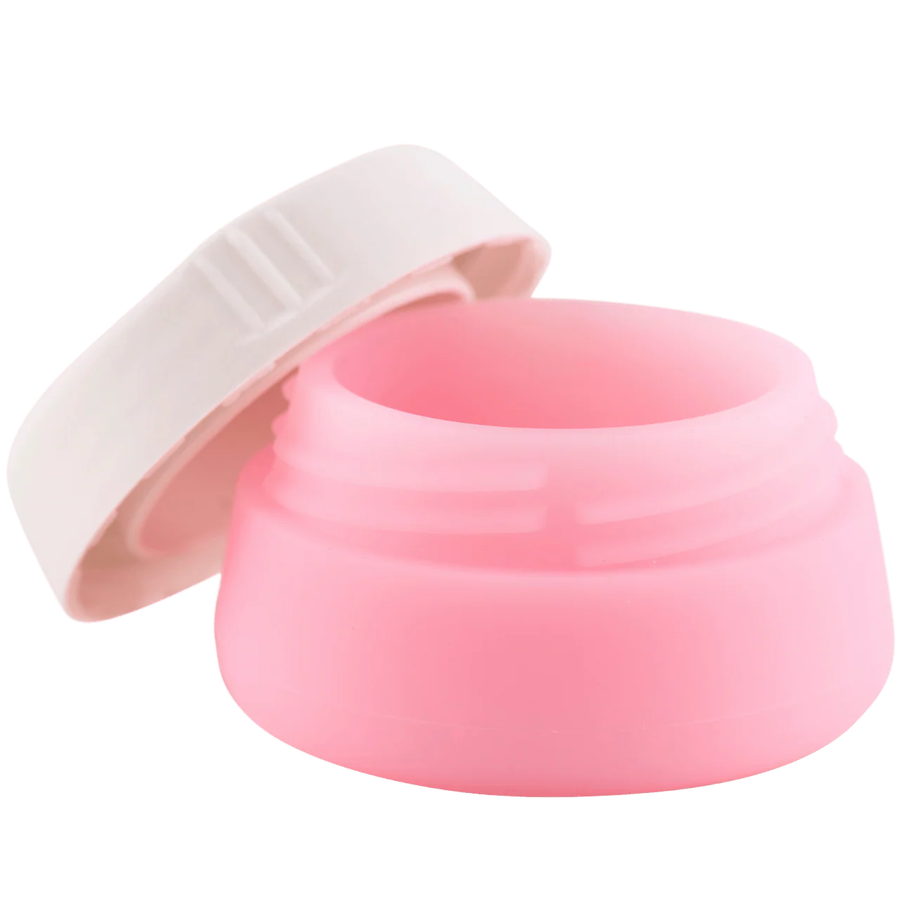 Silikonowy słoiczek podróżny na krem 22ml PINK - Image 2