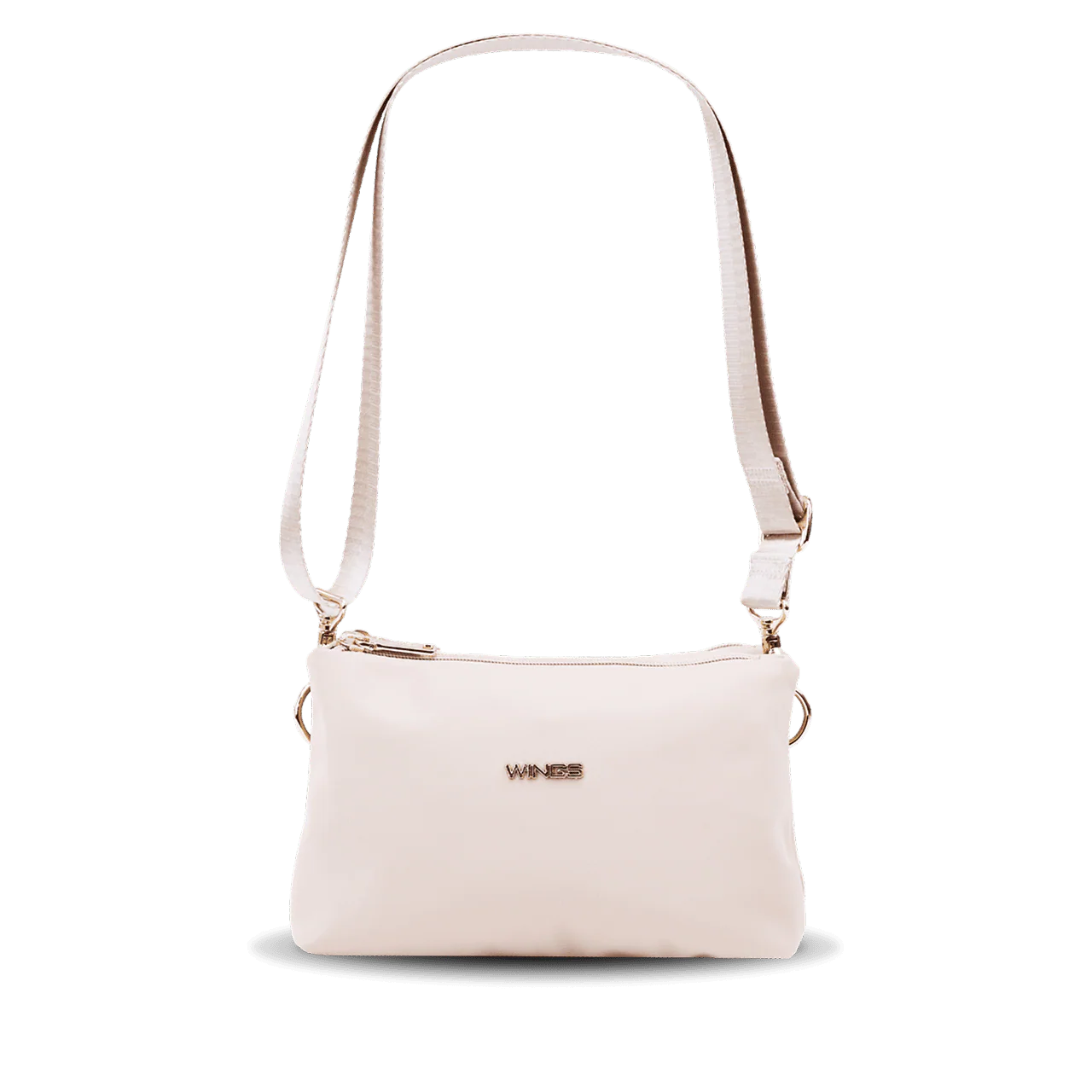 Torebka sportowa ROSELLA z funkcją kosmetyczki BEIGE
