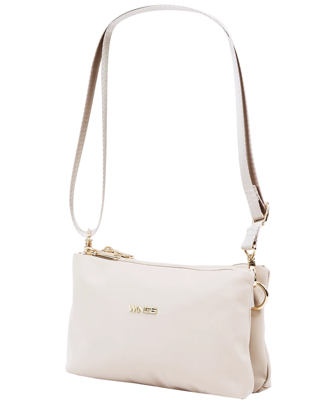 Torebka sportowa ROSELLA z funkcją kosmetyczki BEIGE - Image 11