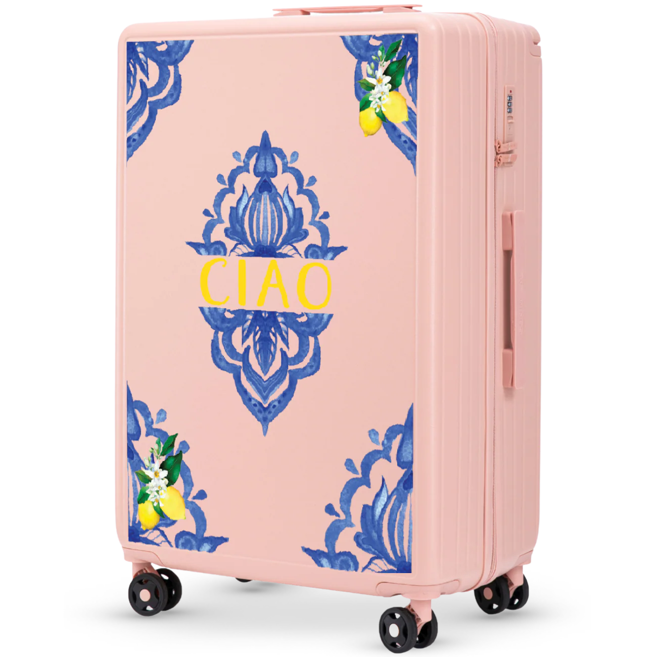 Walizka duża Wings ABS+ 28" Customized SOFT PINK CIAO