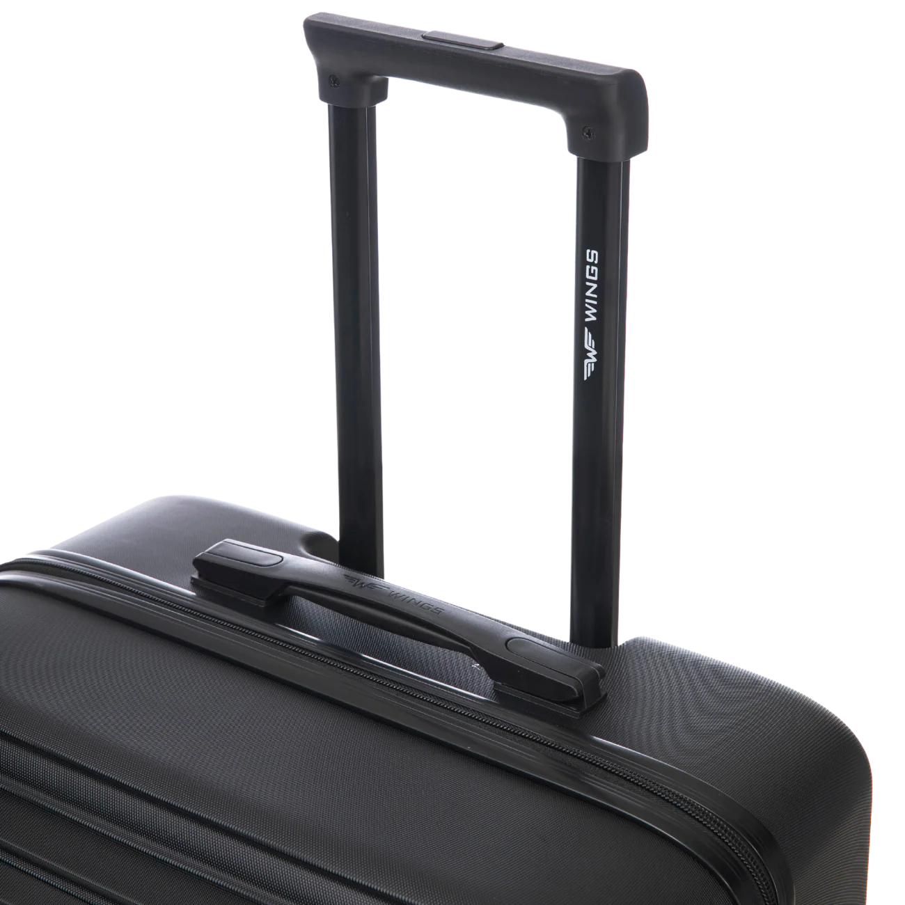 Walizka DUŻA  Wings ABS+ COOT 28" Black - Image 9