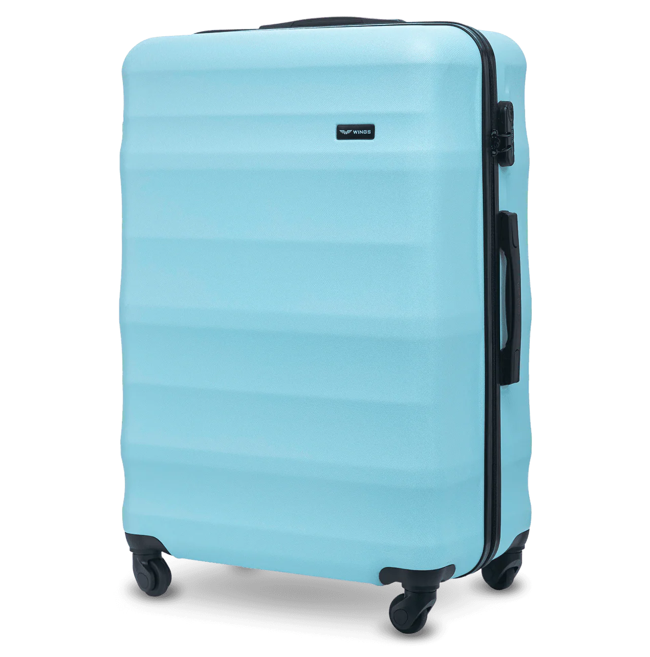 Walizka DUŻA WINGS ABS+ VULTURE 28" Light Blue