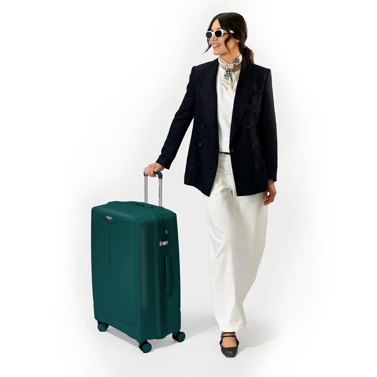 Walizka duża Wings COCKATIEL 28" polipropylen DARK GREEN - Image 2