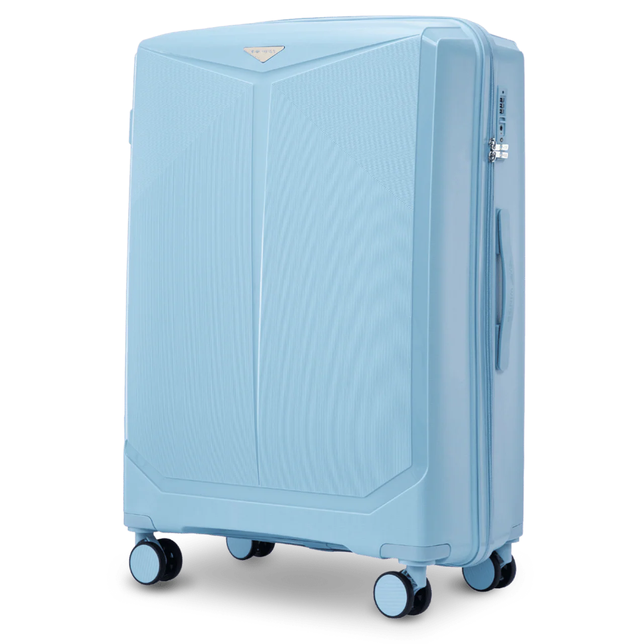 Walizka duża Wings COCKATIEL 28" polipropylen LIGHT BLUE