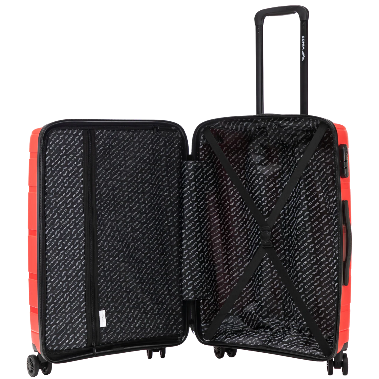 Walizka duża Wings HAWFINCH 3.0 polipropylen 28" RED - Image 12