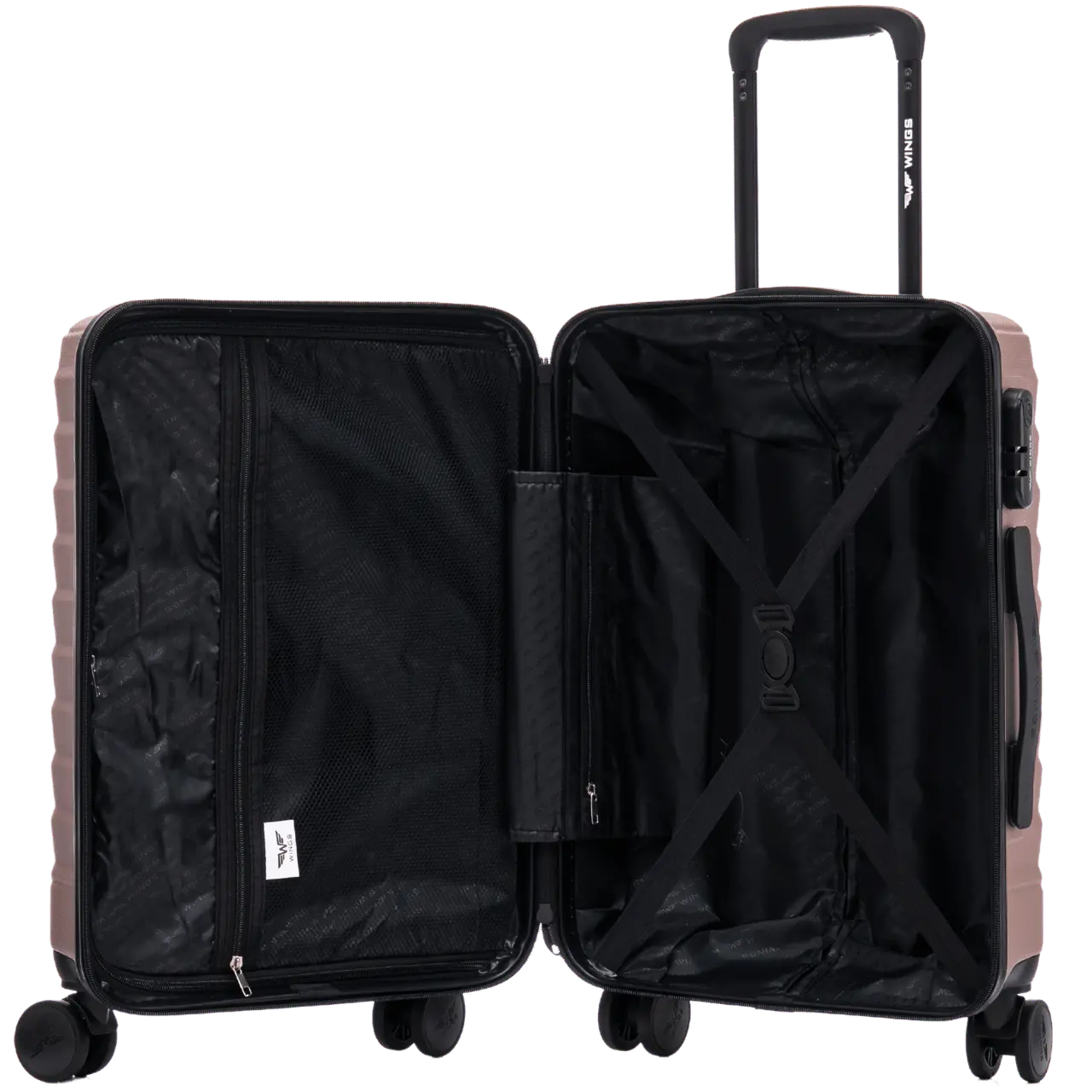 Walizka duża Wings PEAFOWL 28" ROSE GOLD - Image 4