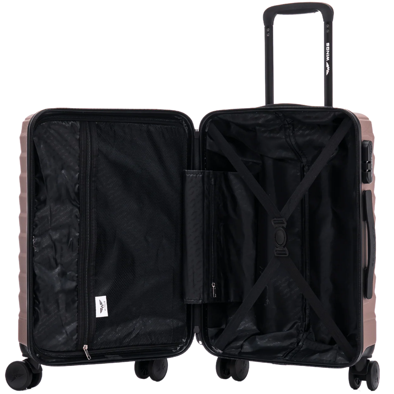 Walizka kabinowa mała Wings PEAFOWL 18" ROSE GOLD - Image 8