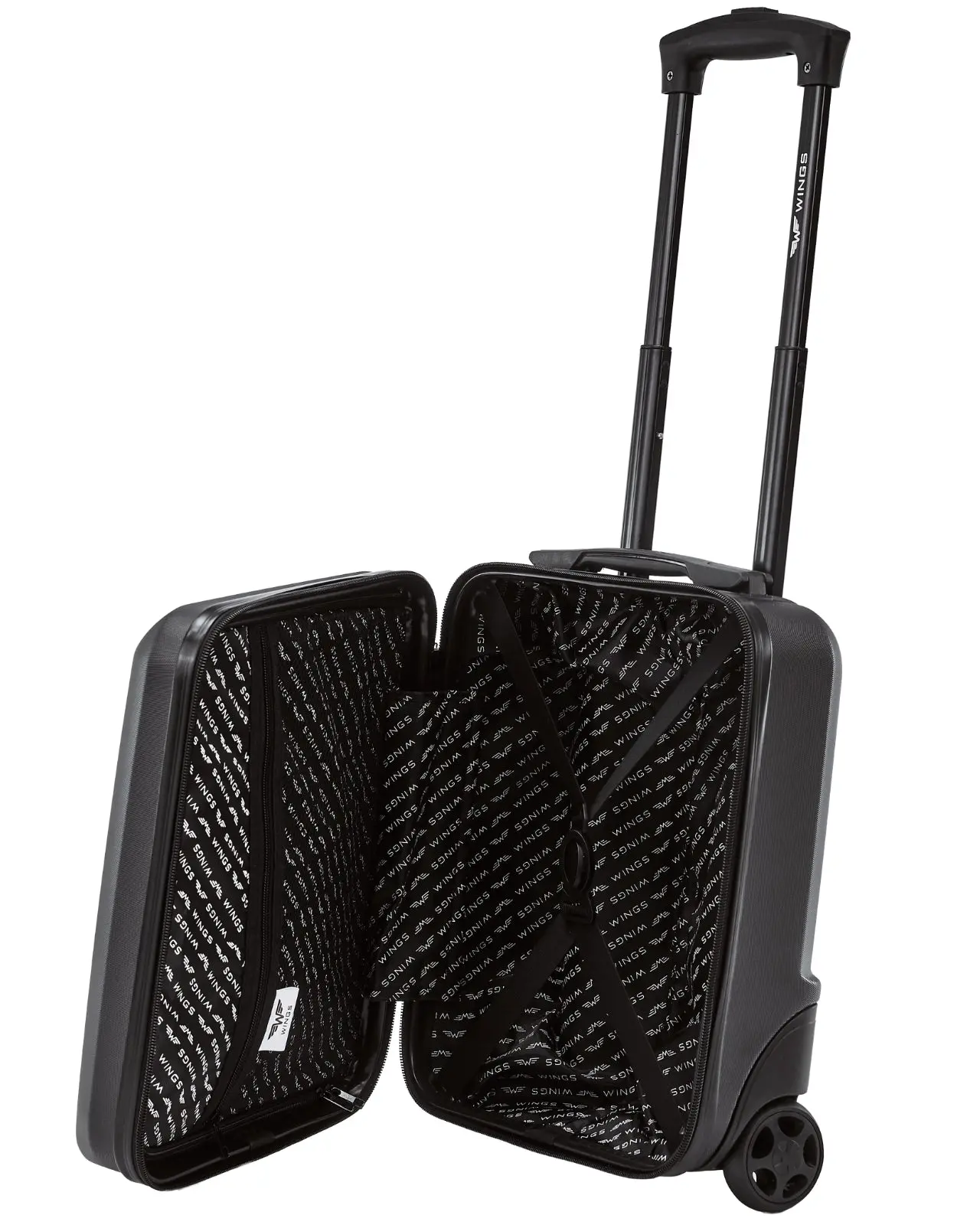 Walizka kabinowa mini Wings HARRIER 16" BLACK - Image 8