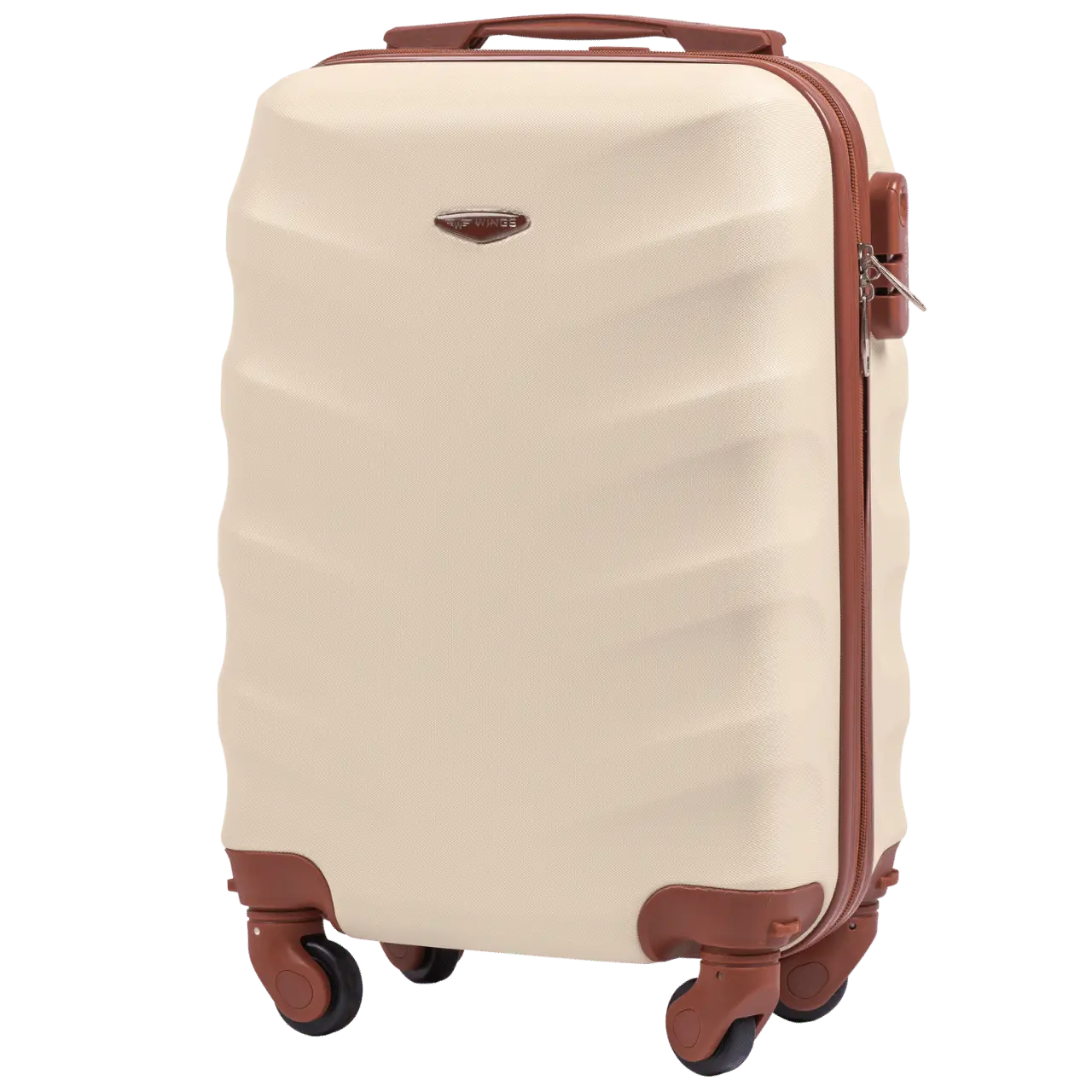 Walizka kabinowa twarda Wings Albatross 18" DIRTY WHITE