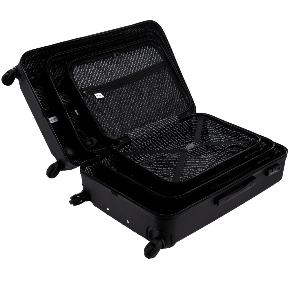 Walizka kabinowa Wings 20" HARRIER Black - Image 13