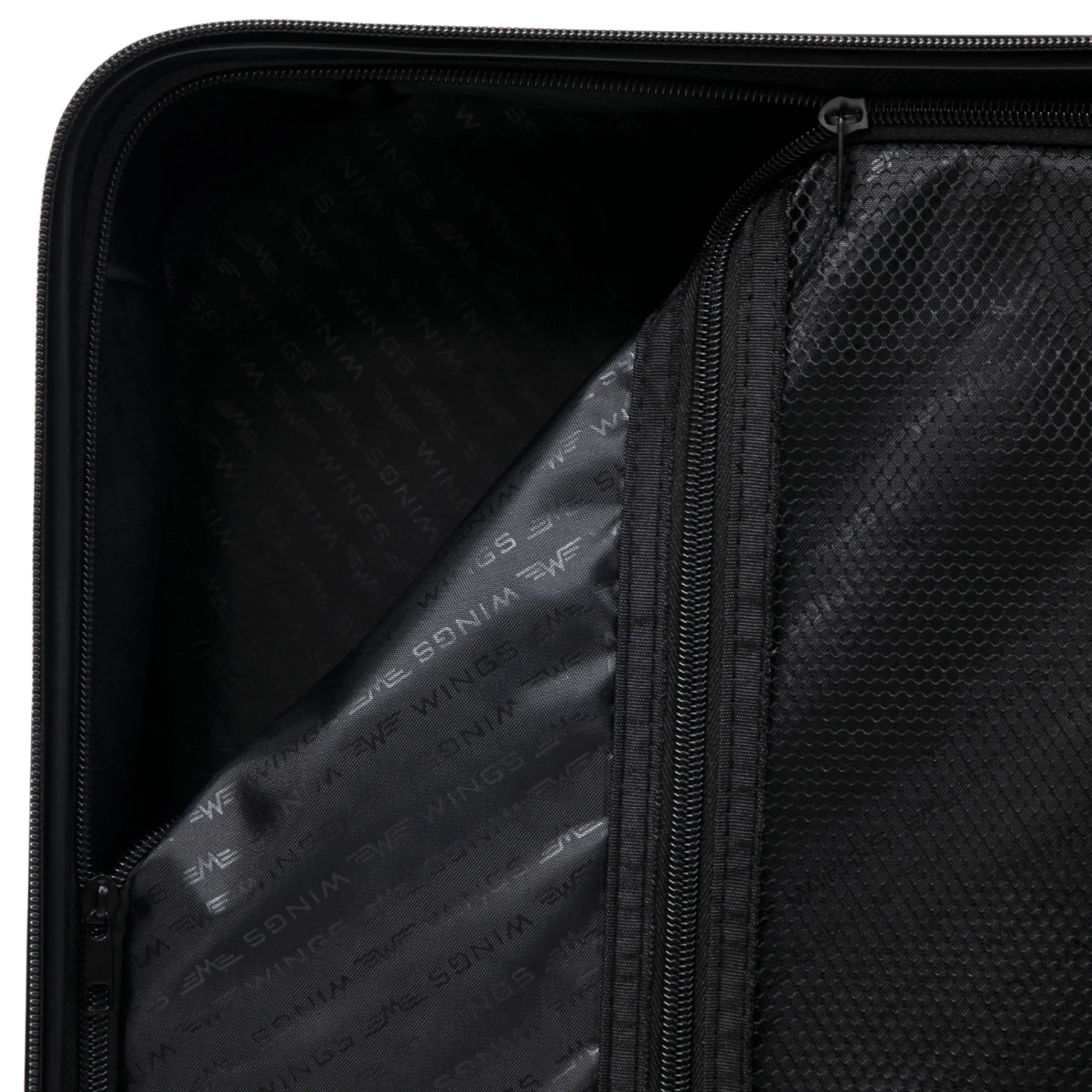 Walizka kabinowa Wings ABS+ 20" Customized BLACK CIAO - Image 7