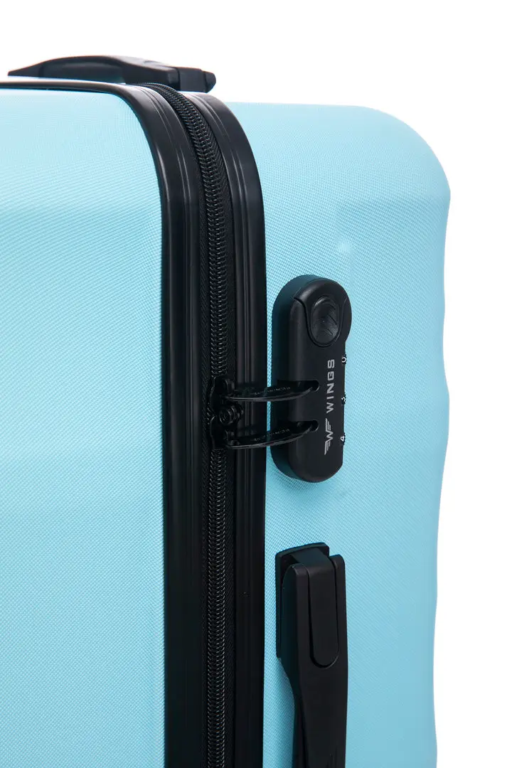 Walizka KABINOWA WINGS ABS+ VULTURE 20" Light Blue - Image 7