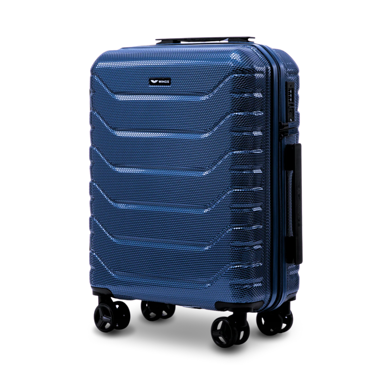 Walizka kabinowa Wings CRAKE 20" MIDDLE BLUE