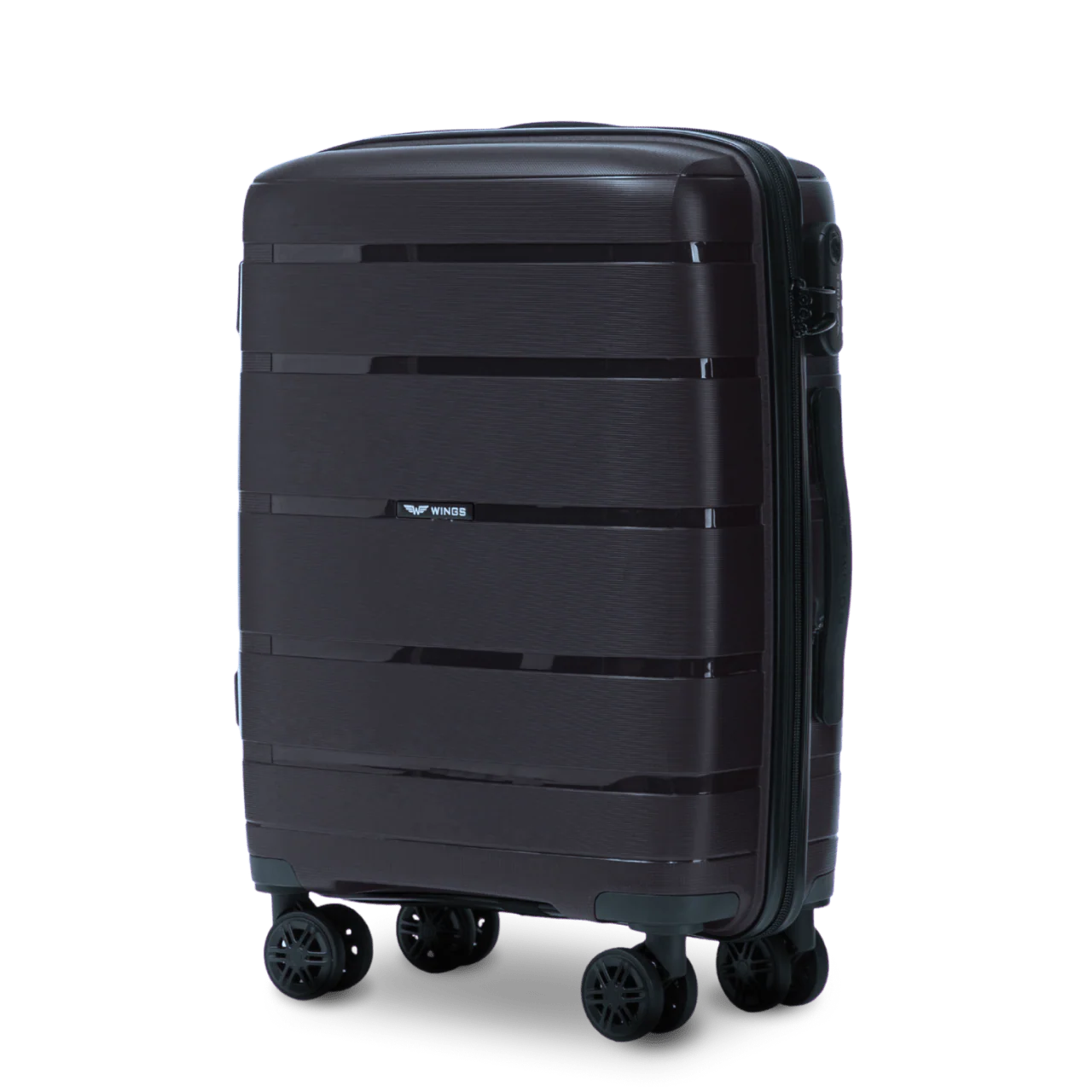 Walizka kabinowa Wings HAWFINCH 3.0 polipropylen  20" BLACK