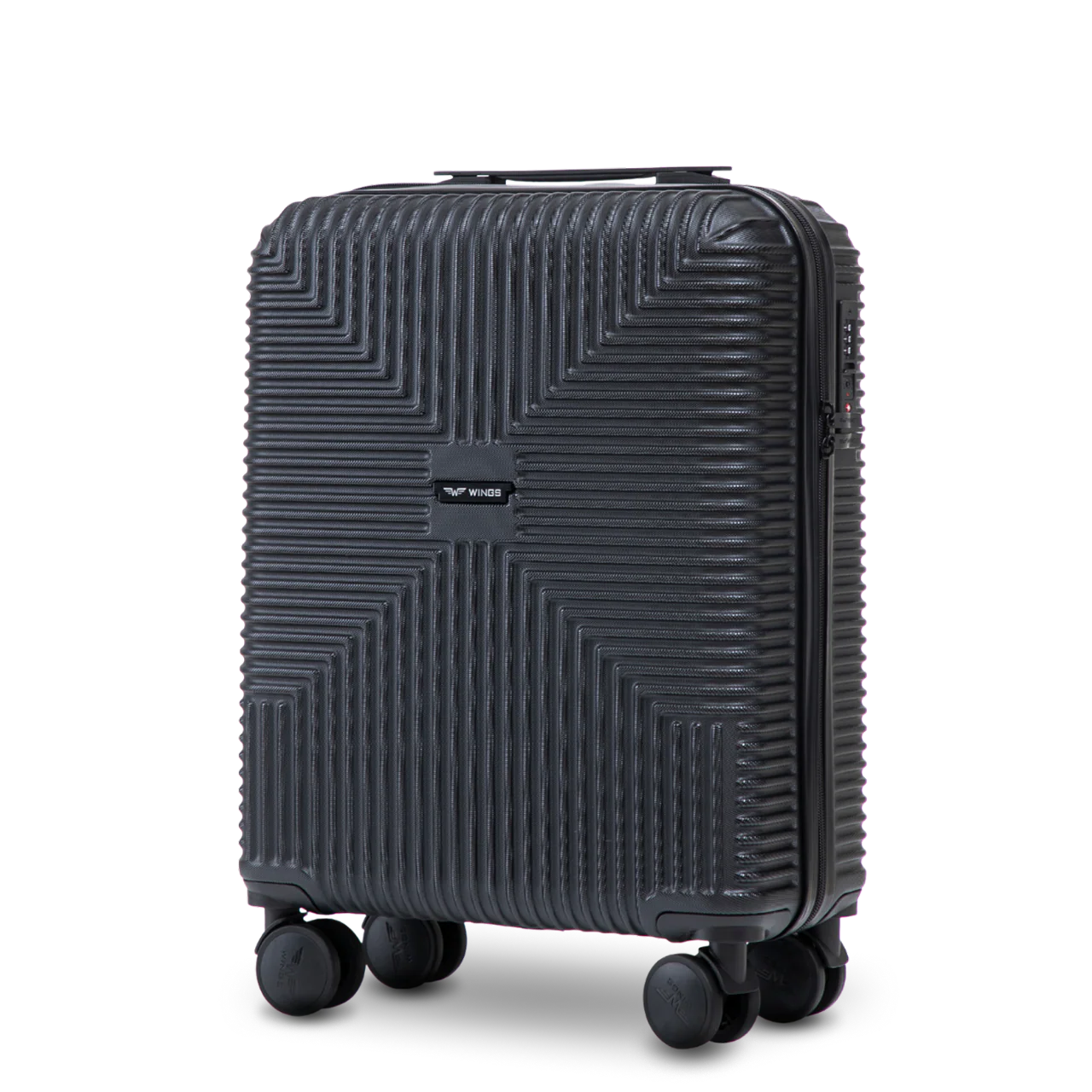 Walizka kabinowa WINGS PC ECO JACKDAW 20" BLACK